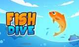 Fish Dive background