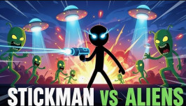 Stickman vs Aliens Stickman vs Aliens img