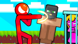 Stickman vs Villager Save the Girl img